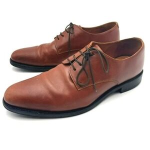 ANTHONY VEER Men's size 10.5 Hand Welt Brown Leather Dress‎ Shoes Laces